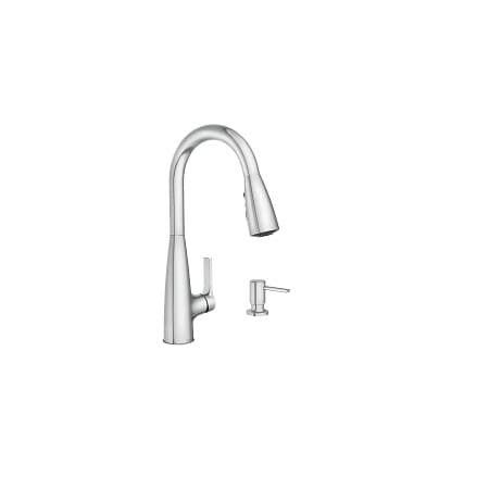 Moen Haelyn One-Handle High Arc Pulldown Kitchen Faucet in Chrome 87627
